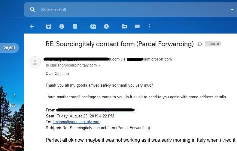 Parcel Forwarding Reviews 190
